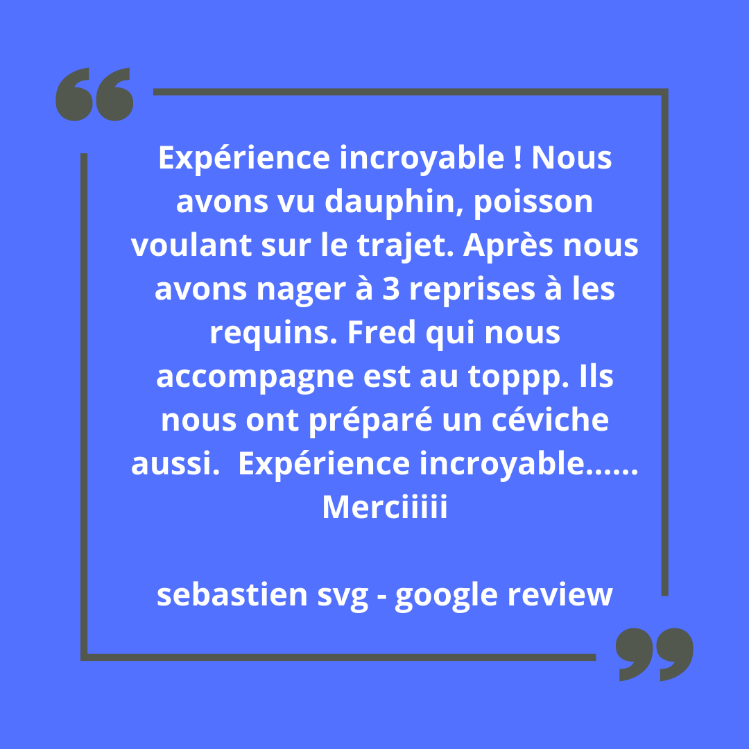 Another happy customer! Find out for yourself. Book now at cevichetours.com