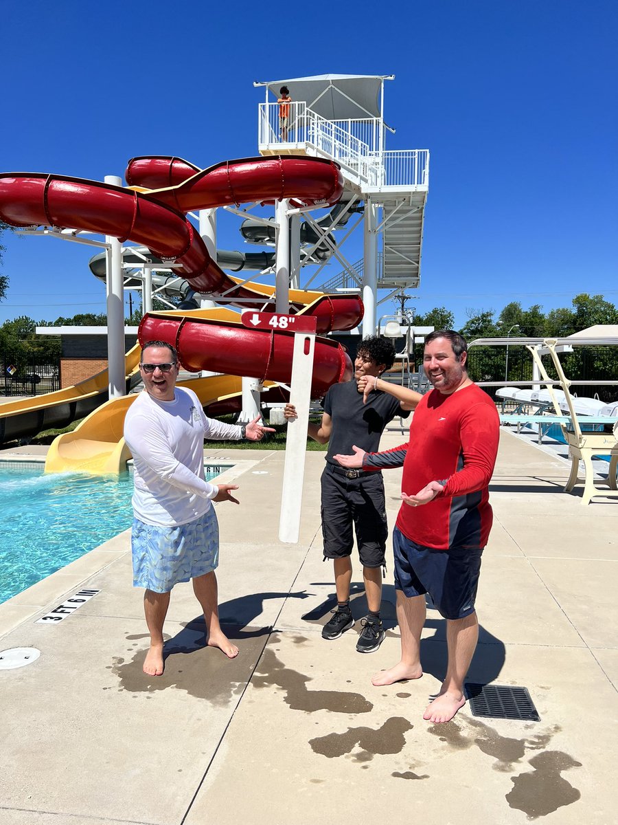 arunatnextt's tweet image. Fretz center @DallasParkRec is getting ready for #slidechallenge. Come  enjoy Dallas pools , opening this weekend . Thanks @Rudy_Karimi @JeffKitner