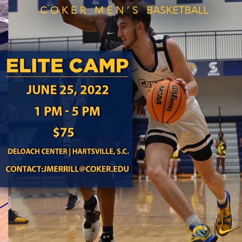NCAA Division II Mens Basketball Camp (S.C) 👇

Find more camps: buff.ly/3MYhvNm
