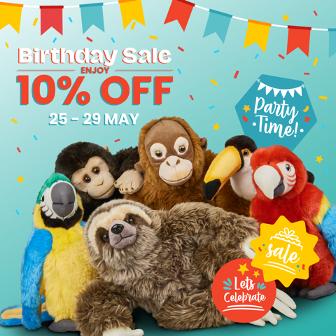 LivingNatureToy's tweet photo. Have you seen? it is OUR #BIRTHDAY WEEK! 🎂 To #celebrate we are offering all of our #LivingNature Family 10% OFF EVERYTHING with code '1YEAR' 💙 https://t.co/oZMjtZMWC5 Go on... Treat Yourself or a #LovedOne✨ Available limited time only. https://t.co/GIhcQc4EKb