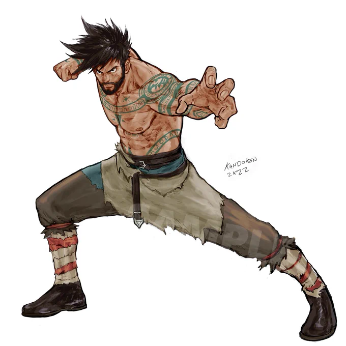 DRAKE BALROG commission - @azizalasfour2 