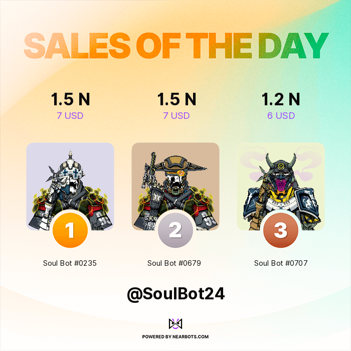Soul Bot Sales tweet media