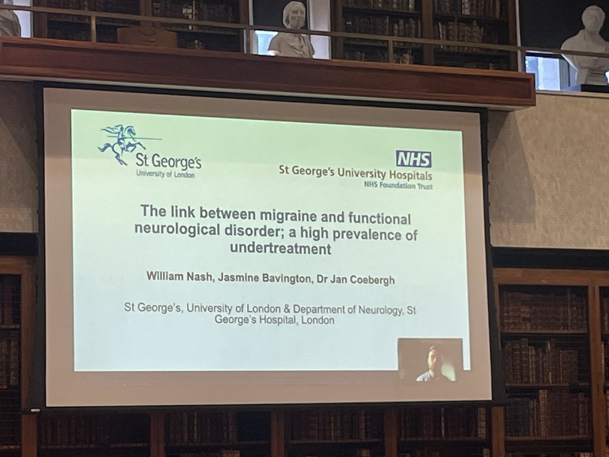 CoeberghJan's tweet photo. Great work by @will_nash_94 at @The_BNPA today. Tantalising beginnings of exploring where fnd and migraine meet https://t.co/YGH6npIJ35