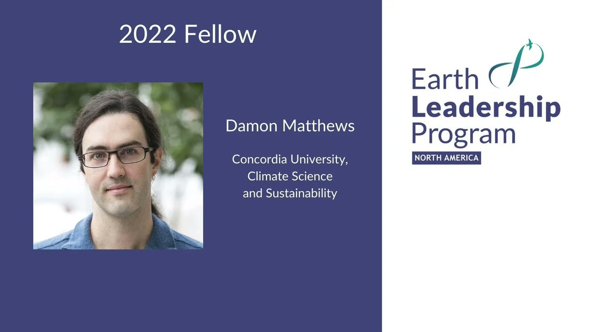Damon Matthews’ (<a href="/damon_matthews/">Damon Matthews</a>) work centers on bettering our understanding of the science and impacts of climate change. <a href="/GPEConcordia/">Department of GPE</a>
Head to our website to learn more about Damon bit.ly/39HdWMN
#collectiveleadership <a href="/CUBoulder/">CU Boulder 🦬</a> <a href="/FutureEarth/">Future Earth (@futureearth.bsky.social)</a> <a href="/StanfordWoods/">Stanford Woods Institute</a>