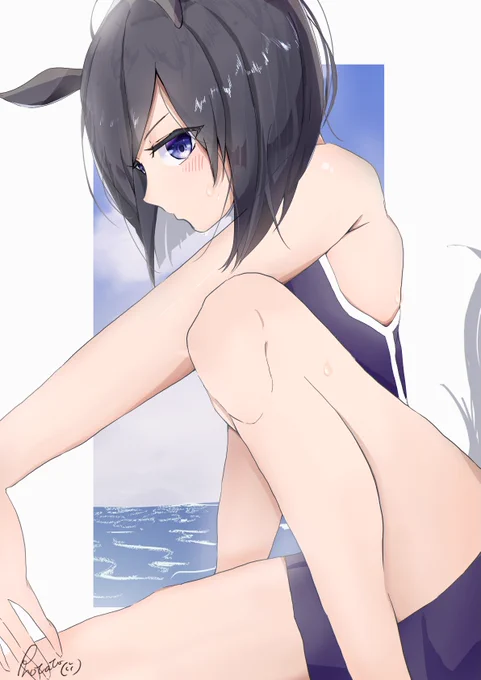 「目線……気づいてますよ」#ウマ娘 #エイシンフラッシュ 