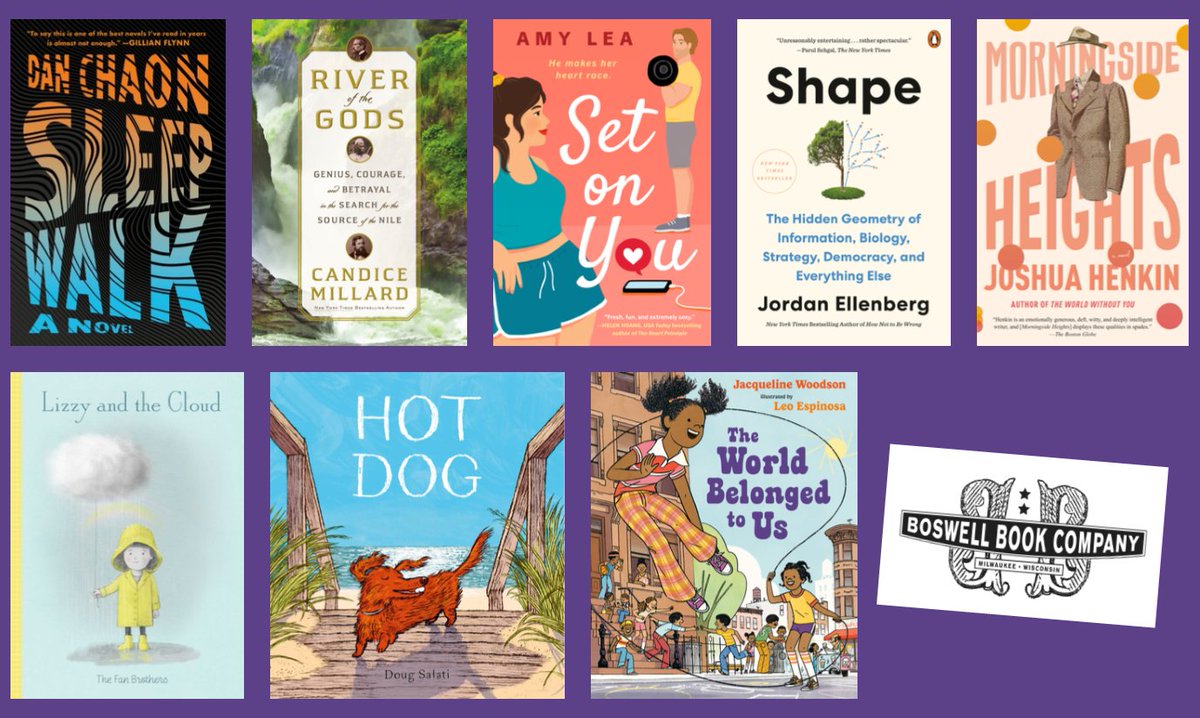 Staff recommendations for the week, great for weekend reading.
theboswellians.blogspot.com/2022/05/staff-…