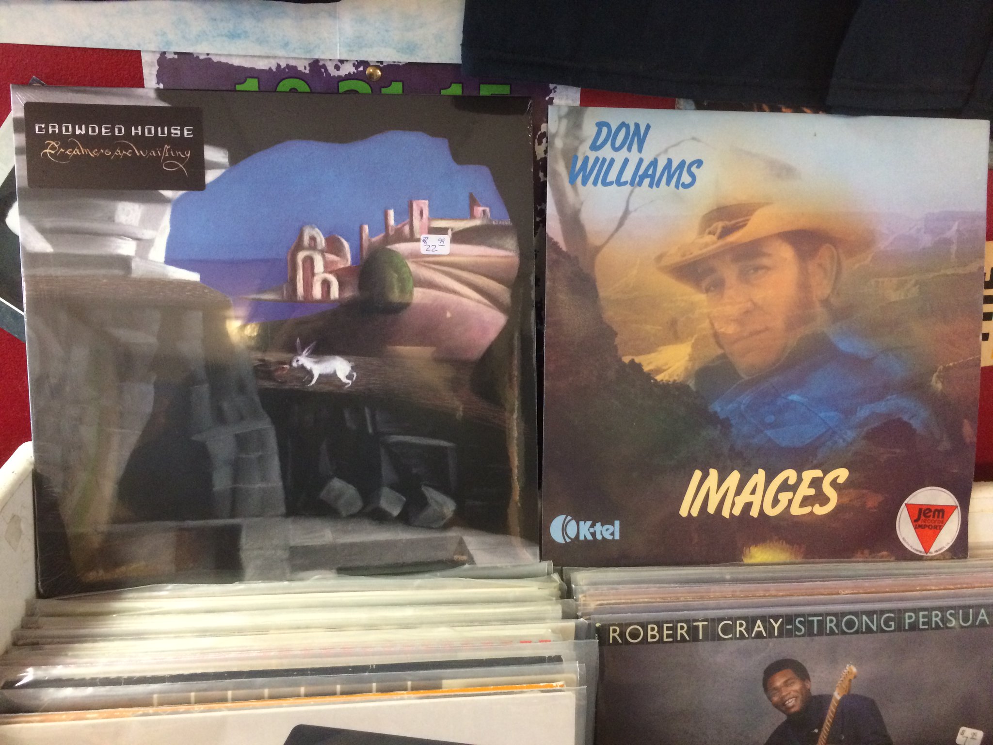 Happy Birthday to Neil Finn of Crowded House & the late Don Williams 