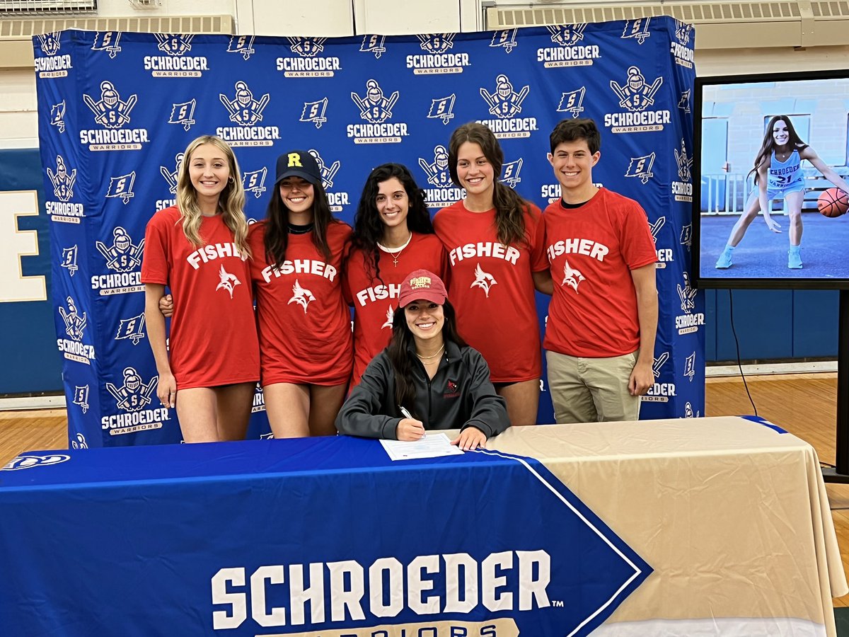LEADER - HARD WORKER - WARRIOR
That’s who <a href="/FisherAthletics/">SJF Cardinals</a> will have walk in the gym next year.  Thanks for helping <a href="/Schroedergbball/">Webster Schroeder Girls Basketball</a> reach for the top everyday! Go Cardinals!