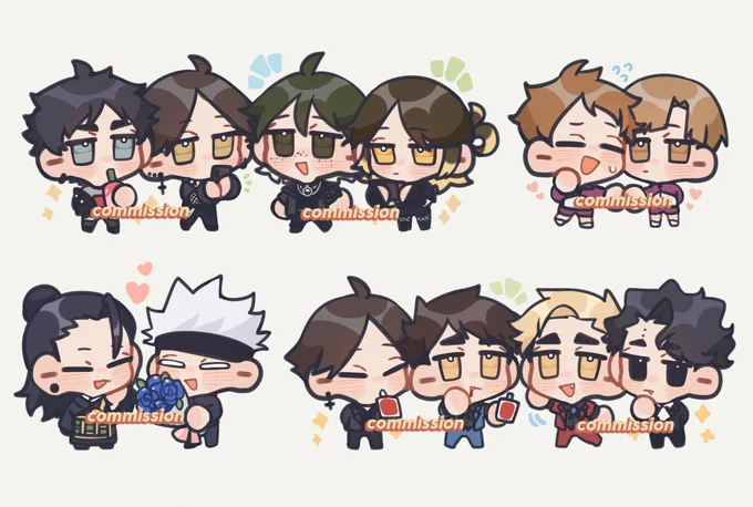Batch 4 🌱 Thank you to @Katefacee_ @zhong1ii @_queerli @Lottie_Moriarty 💕 Reminder these close in 2 days! (four characters are for 90) 