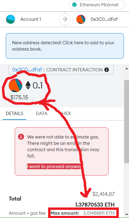 1ownercarguy's tweet photo. Earned a @meta_nightclub WL Figured its only .1 ETH I better mint it... LOL Nope!!
Min charge 1.378 ETH
Max charge 3.014 ETH
For a .1 @ETH Purchase??
Ethereum is broke I cant believe devs use it!
#starcoin #kadena #solana #cosmiccondos @CosmicCondos @StarcoinSTC @kadena_io https://t.co/3vaBorzXvb