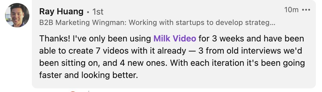 7 videos in 3 weeks 🔥