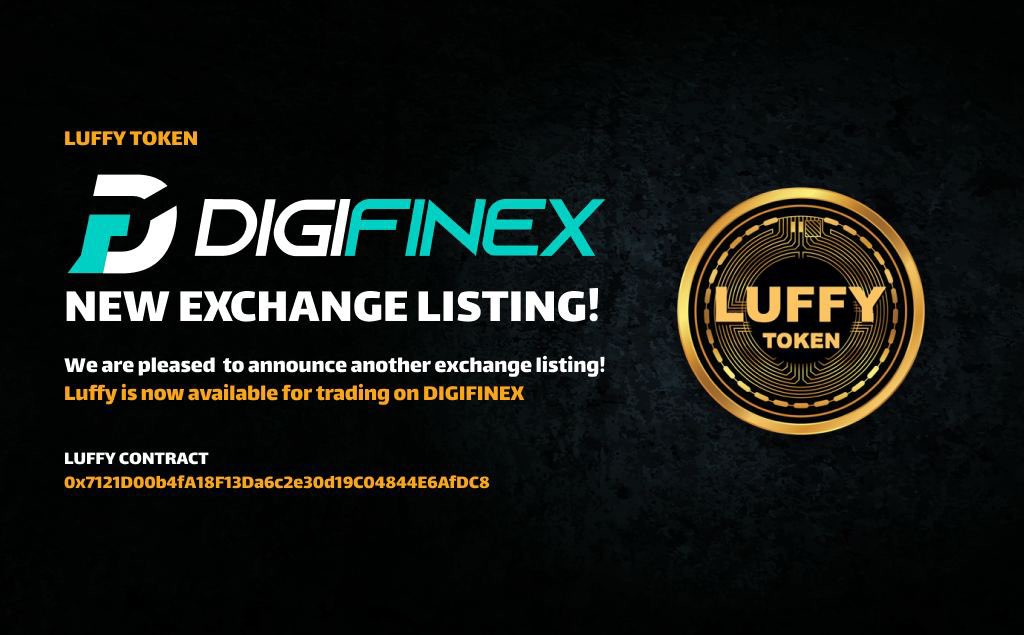 luffyinutoken's tweet photo. $LUFFY is now available on @DigiFinex !

👉🏽 Trade #Luffy here: https://t.co/Gbs41DQ69a

There is a trading competition going on! https://t.co/n2Olk80izP