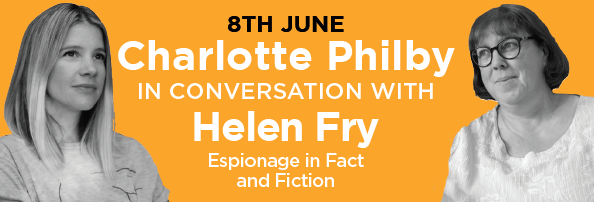 PHBookshop's tweet photo. Come and hear Charlotte Philby talking with historian Helen Fry about Edith and Kim, Charlotte's new novel.
Live at @stmarys_primrosehill on Wed 8th June at 7pm - or watch online. Tickets available on Eventbrite. https://t.co/pOCj2sI990
#espionage
#EdithAndKim
#primrosehill https://t.co/GsyxsyzShI