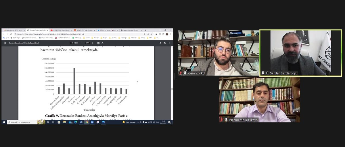 📎İSİFAM Kitap Müzakereleri bu ay kapsamında, Doç. Dr. Cem Korkut'un moderatörlüğünde Dr. Ü. Serdar Serdaroğlu'nun "Osmanlı Devleti'nde İlk Banka: Dersaadet Bankası, Tüccarlar ve İş Ağları" adlı kitabı ele alındı.
Yayının tamamını izlemek için:
youtu.be/QZ4yIDQmqkg