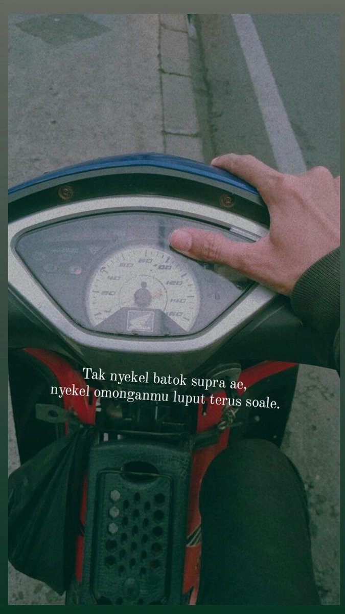 <a href="/Askrlfess/">Askrlfess</a> Kalo kaya gini masih ilfeel gak nder?
Cuma punya supra :(