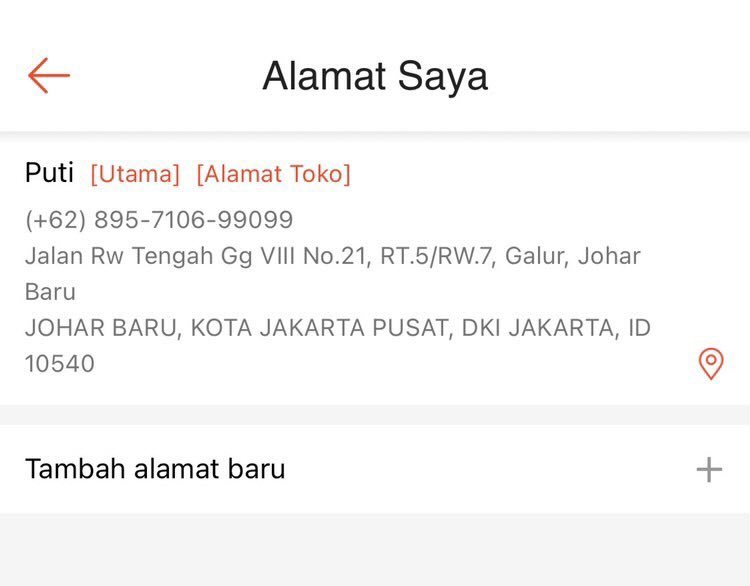 [HELP RT]🚨

‼️SCAMMER ENNIV FULLSET 1,7 JUTA‼️

PELAKU MENGAKU TAKUT ALLAH TAPI TETEP NGESCAM😱

spay : 0895710699099
shopee : iceprince.pshoon
ig : iceprince.pshoon

*berikut foto selfie dan alamat yg dikirim pelaku*