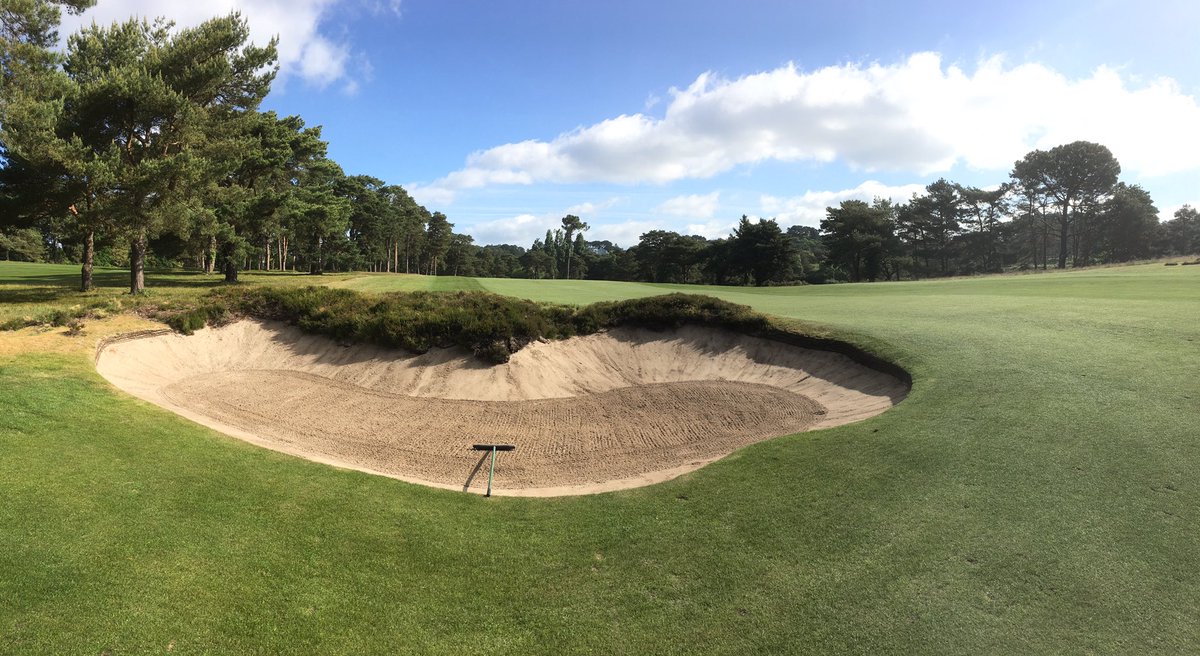 Great setup from the team for round 1 of the Dorset County Championships. Greens running at 11 feet and run-offs and surrounds nice and tight at 6mm…