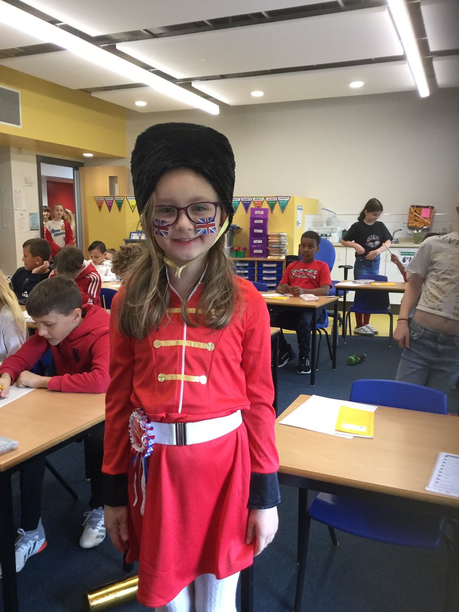 Ready for duty at the palace. Attention!