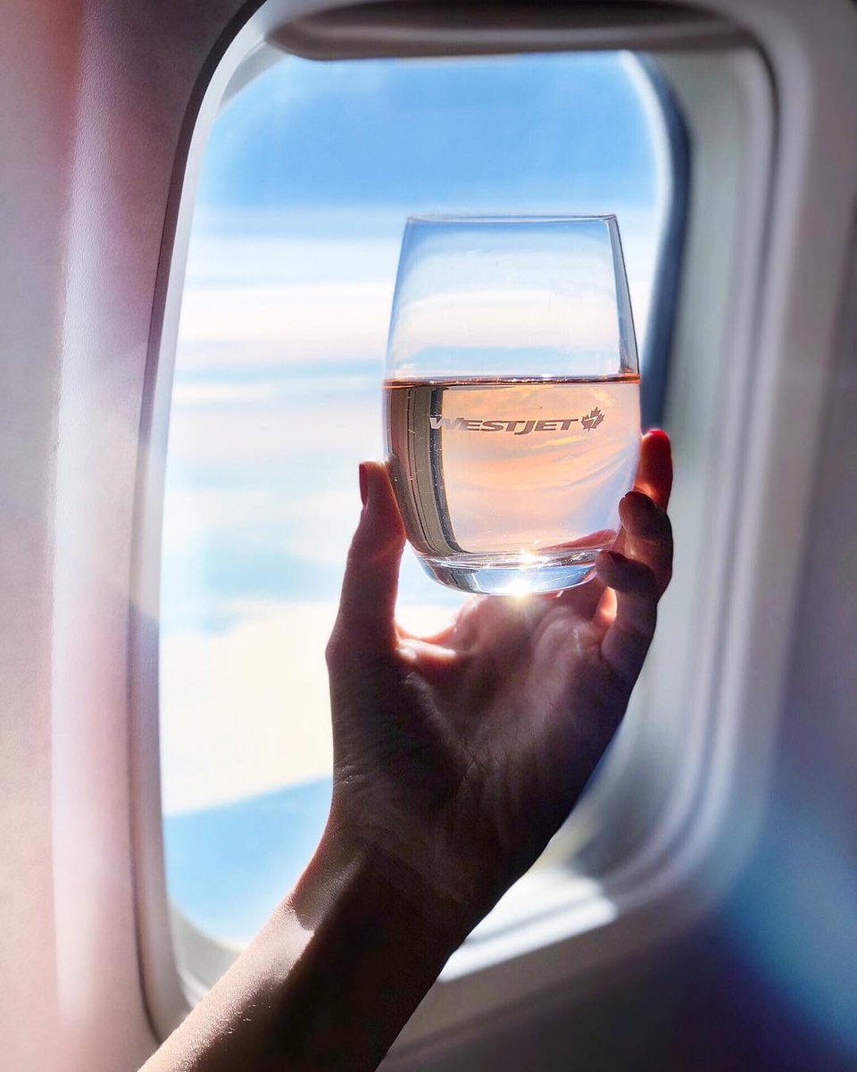 WestJet's tweet photo. Cheers to the weekend! What will you be getting up to? 🥂

Photo by shortpresents on Instagram ✈️ #WestJet https://t.co/Kr9iAYLo94