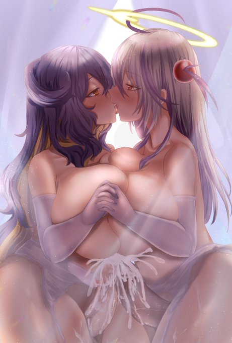 skeb】ふたなり百合キスパププル 