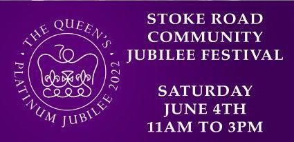 GosportTown's tweet photo. Join us a week tomorrow for the
Stoke Road Community #JubileeFestival
Sat 4 June  11am-3pm

We're embracing the different decades for the Jubilee. 1950s at the White Hart through to the 2010s.  Fun for the whole family, see more at...
https://t.co/2wFbnn4CF4

#StokeRoad #Gosport https://t.co/gO0yllroYD