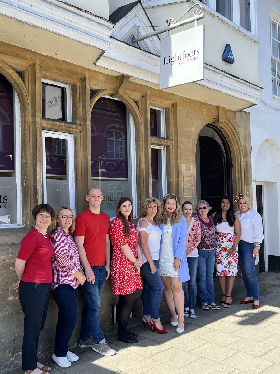 LightfootsLLP's tweet photo. It's the last Friday before the #Jubilee and we're getting in the spirit at Lightfoots with our team looking fabulous dressed in red, white and blue. 🇬🇧👑🇬🇧 https://t.co/EfRczRMFLn