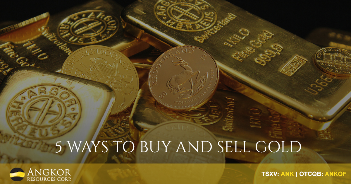 AngkorResources's tweet photo. 5 ways to buy & sell #gold:
1. #GoldBullion
2. #GoldFutures
3. #ETFs (gold)
4. Mining stocks
5. ETFs (mining stocks)
Learn more: https://t.co/aChLOaShoX
#TSX #TSXV $ANK $ANK.V #OTC #OTCQB #ANKOF https://t.co/m1FbfVTYqs