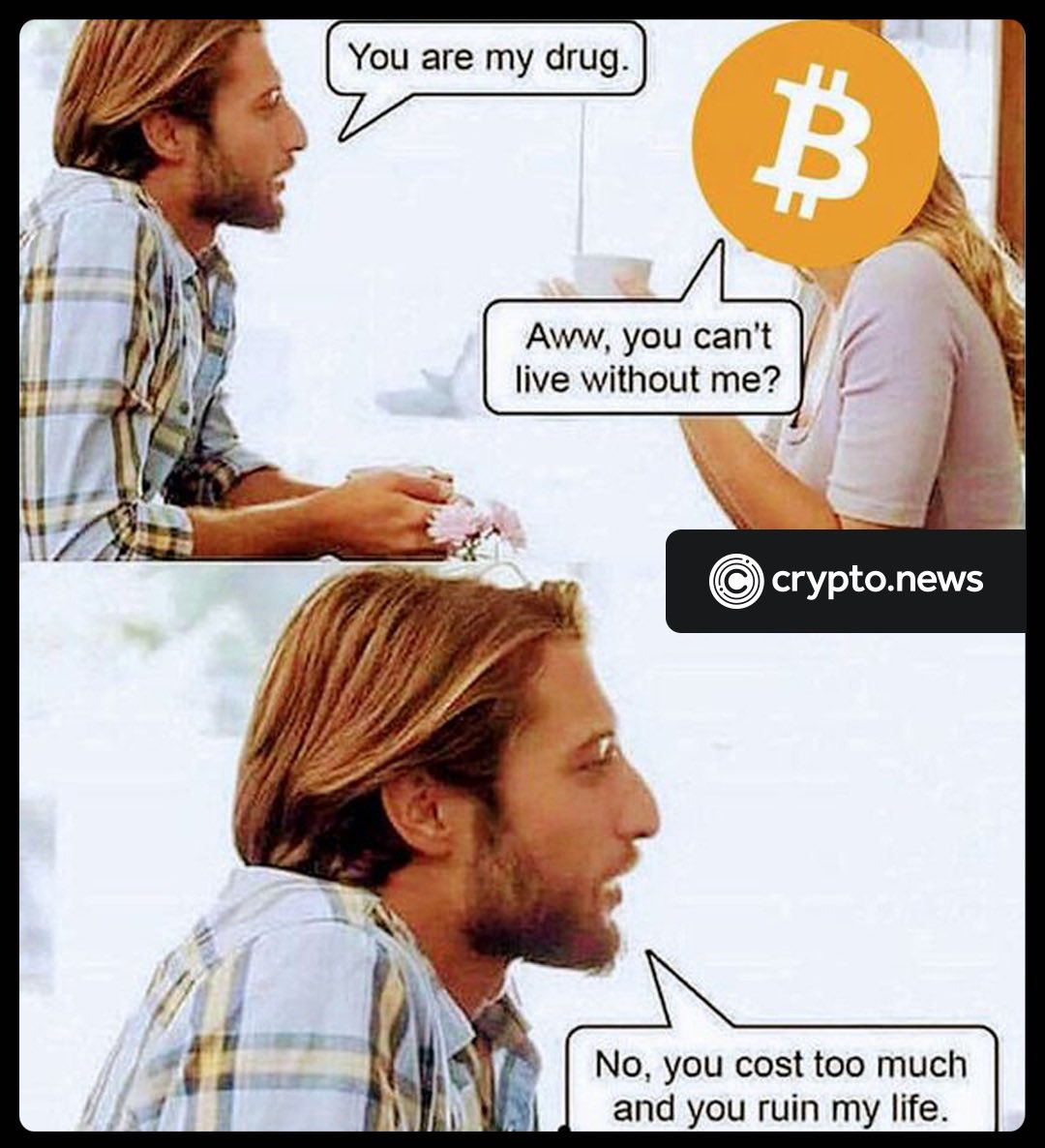 cryptodotnews's tweet photo. #bitcoin #cryptomemes #cryptonews #cryptofunny #cryptocurrencies #cryptoworld • #ethereum  #bitcoinmemes https://t.co/o654QpAp9h