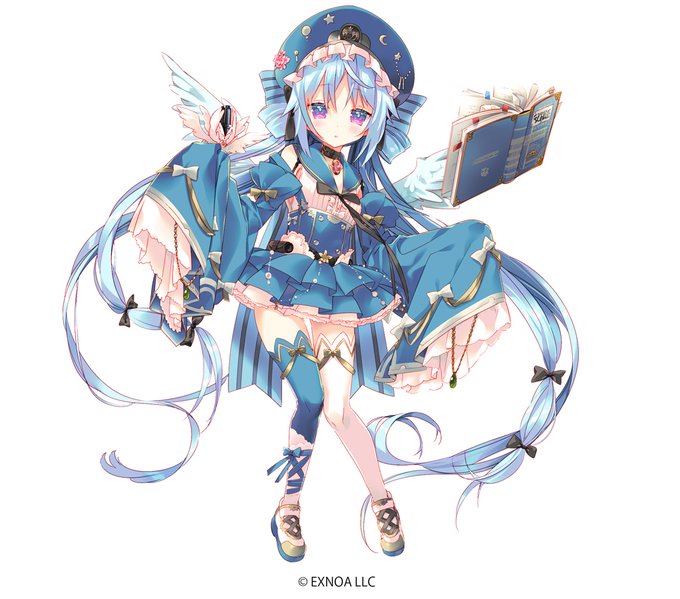 DMMさんのエンジェリックリンクにて「フォラス」のアイドル版を描かせていただきました。すでに限定ガチャ終わってて申し訳ない!!手に入れられた方はおめでとうございます!
https://t.co/2EUzorsXbj 