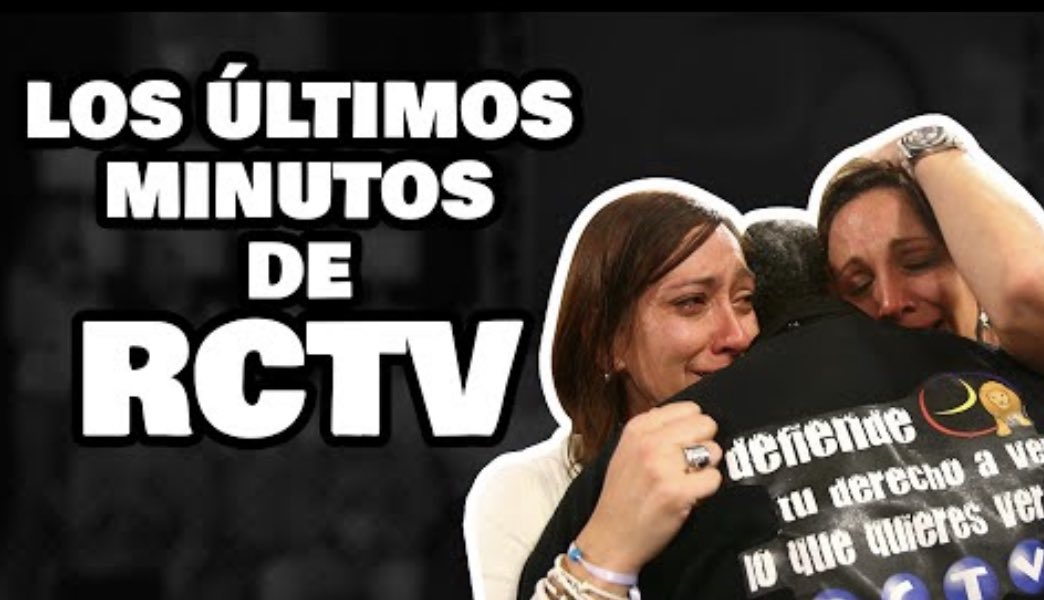 LuisOlavarrieta's tweet photo. Los últimos minutos de RCTV.

A 15 años del cierre del canal, les comparto el siguiente reportaje.

Link 👇
https://t.co/peD0cvLBYn https://t.co/piKekNvk7u