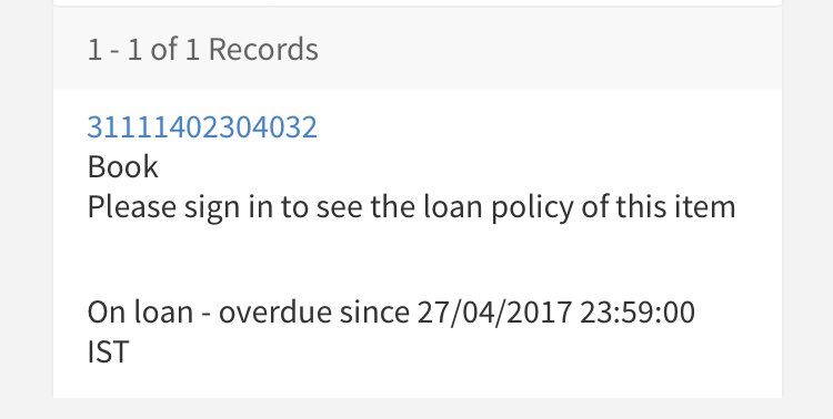Really hoping whoever has the book I was looking for on loan will return it soon enough, need it for my literature review. Pretty sure the fine is 50c a day, so only about €900 due…!