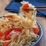 食欲が無いときでもさらさらいけちゃう？!トマトなどを使った「素麺」レシピ!