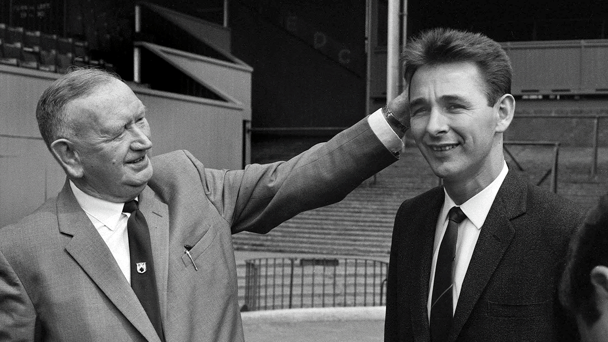 dcfcofficial's tweet photo. The legendary 𝙱𝚛𝚒𝚊𝚗 𝙲𝚕𝚘𝚞𝚐𝚑 era began #OnThisDay in 1967! 🖤🤍

The man who led us to the First Division title 50 years ago! 🤩🐏

#DCFC https://t.co/461erykpZk