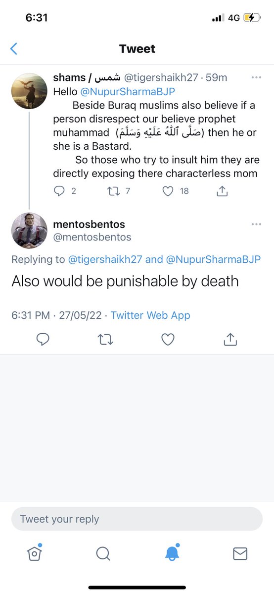 Nupur Sharma tweet media