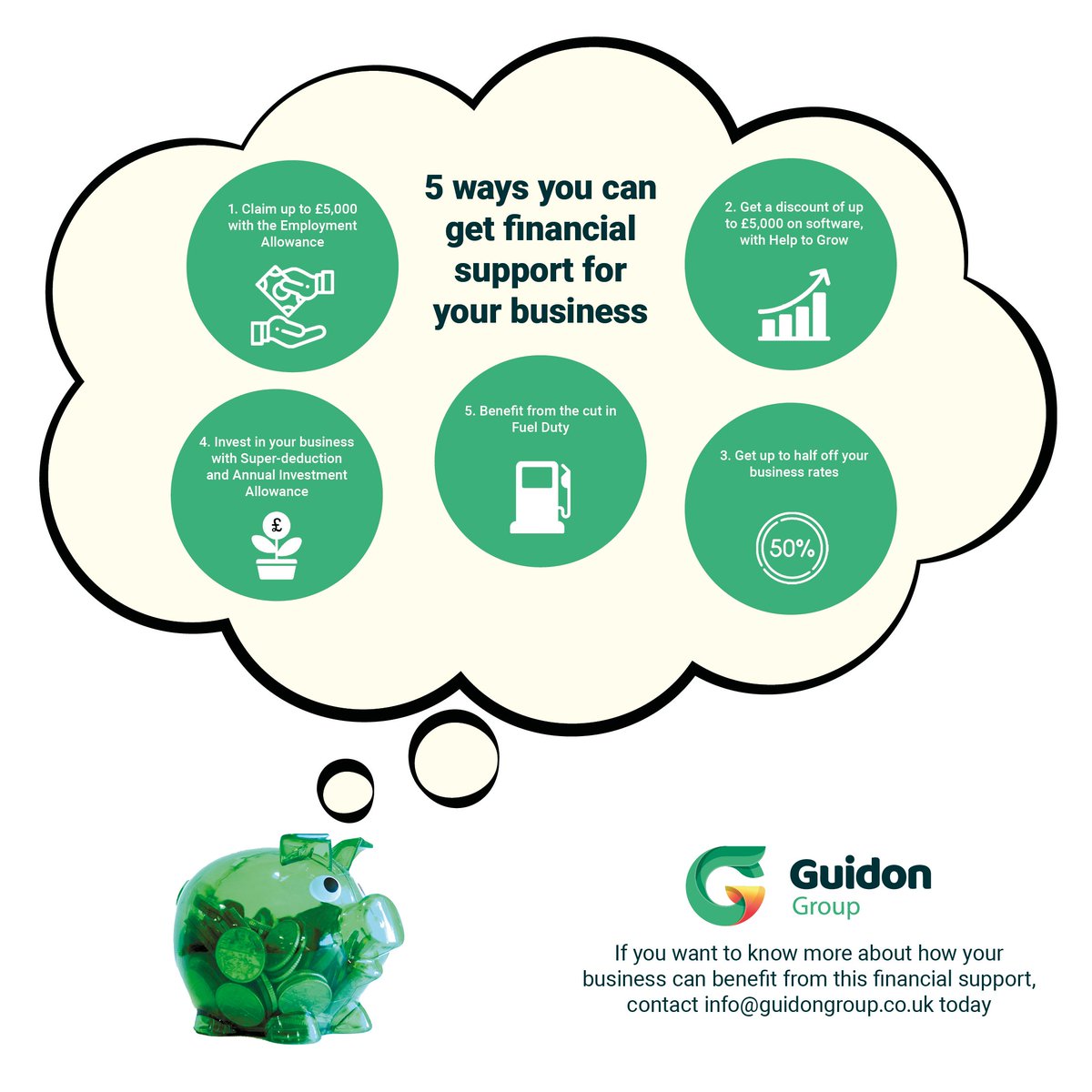 GuidonGroupUK's tweet photo. If you are a small or medium business (SME), you maybe wondering about government support you can access. Our mascot Albert has been thinking about just that... 👇🏻 Find out more by emailing info@guidongroup.co.uk #businessadvice #smallbusinessowner #SME #Finance https://t.co/N4kX9TGChp