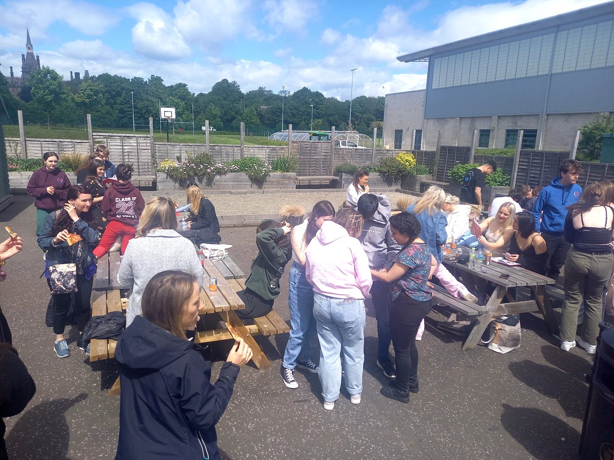 Farewell and good luck S6! We wish you success and happiness #gardenparty #brilliantbroughton