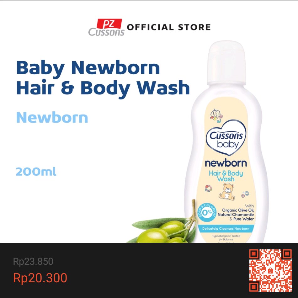 anggitams's tweet photo. Temukan Cussons Baby Newborn Hair &amp; Body Wash - Sabun Bayi 2in1 200ml dengan potongan 15%! Hanya Rp20.300. Dapatkan segera di Shopee! https://t.co/BicRs7WAYM #ShopeeID https://t.co/zNRfD6xLBV