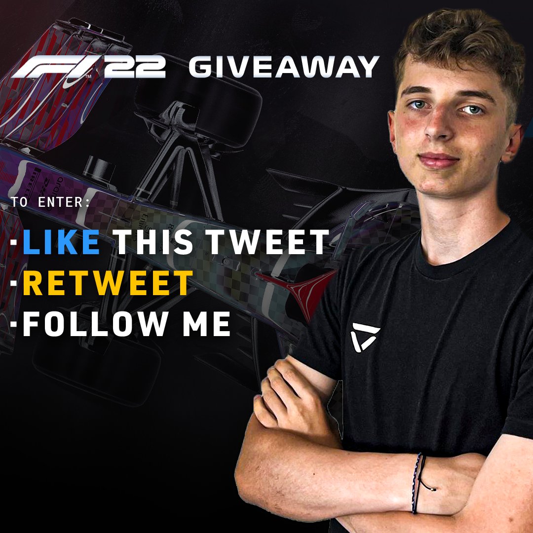 Happy to announce that I'm giving away one copy of the new F1 22 game for the platform of your choice! All you need to take part is:

- Like this tweet ♥️
- Retweet 🔁
- Follow me <a href="/tomek_poradzisz/">Tomasz Poradzisz</a> ✅

The winner is going to be announced on 30th of June, good luck!