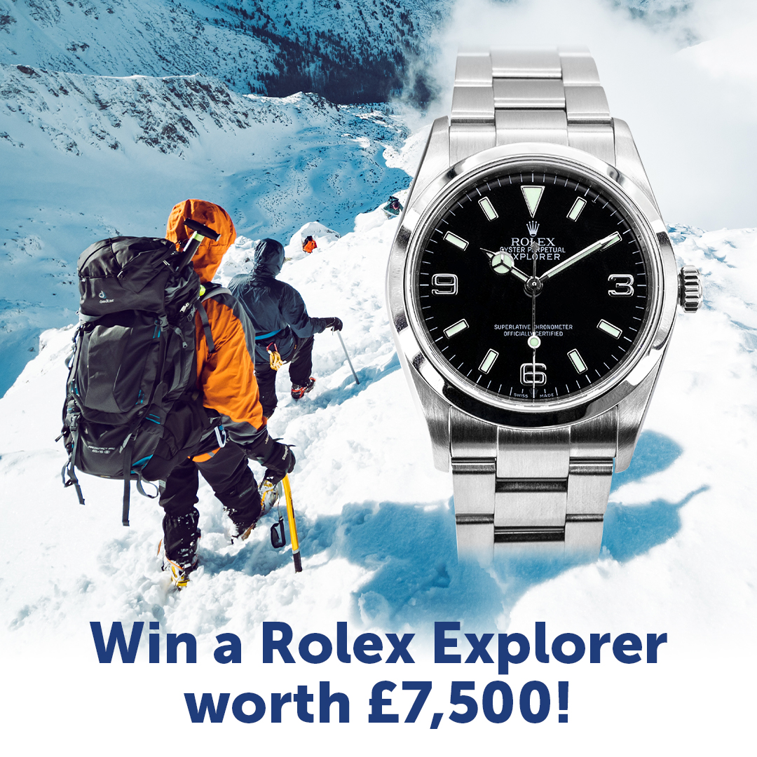 WIN! Step out in style and luxury, with this lavish Rolex Explorer ♛

Worn by many a celeb, this incredible timepiece comes complete with its box and papers. Click the link to enter!

checklists.co.uk/win/diamondbox/

#giveaway #ukgiveaway #prizes #ukcompetition #rolex #watch