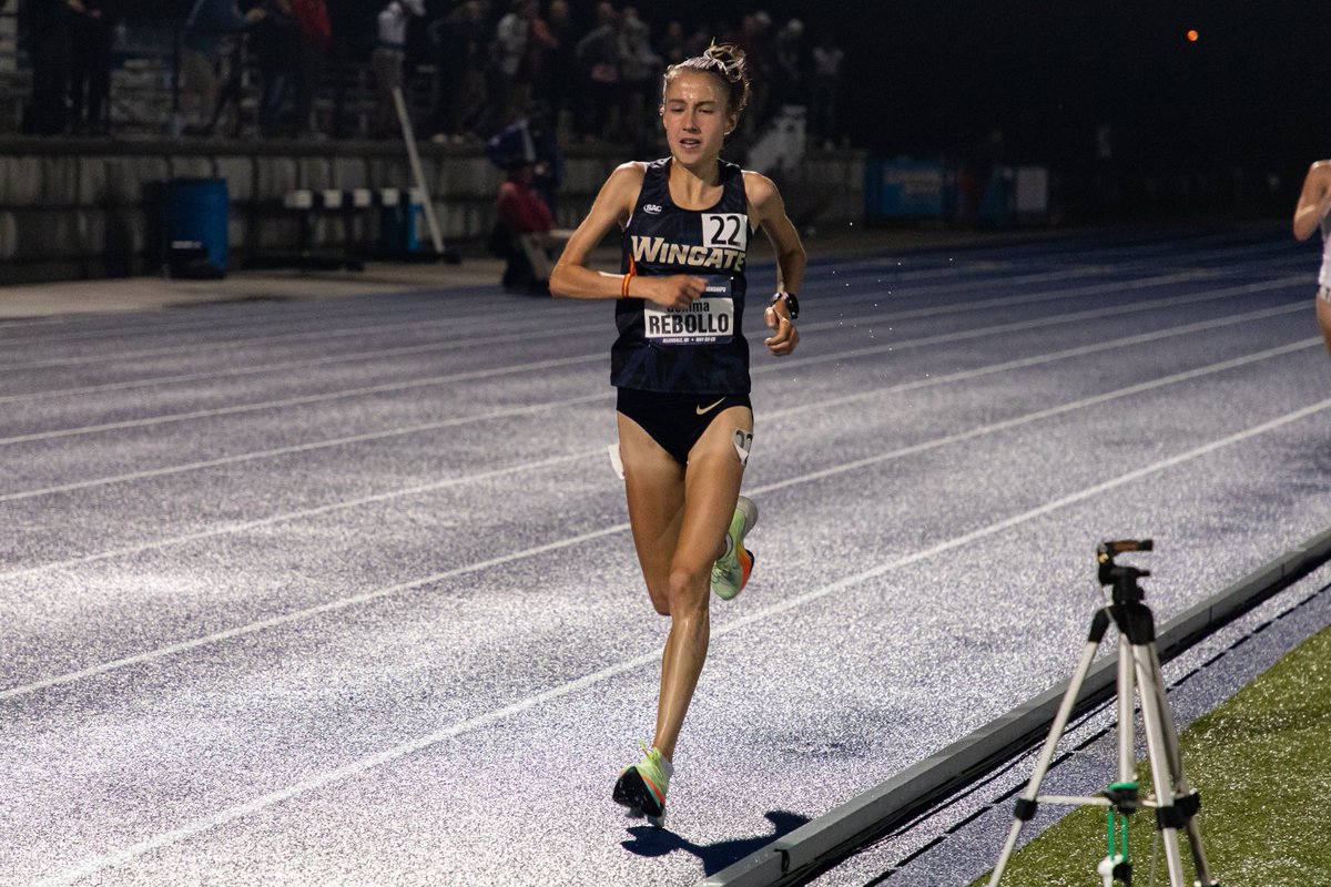 WU_Bulldogs's tweet image. 2 All-Americans for @Wingate_XCTF on day 1 of the @NCAADII Championships!

Gemma Rebollo earned 1st Team honors with her 8th-place finish in the 10,000 meters!

Tai Smith earned 2nd Team accolades with his 9th-place showing in the 10,000 meters!

Story | bit.ly/3GxoquM