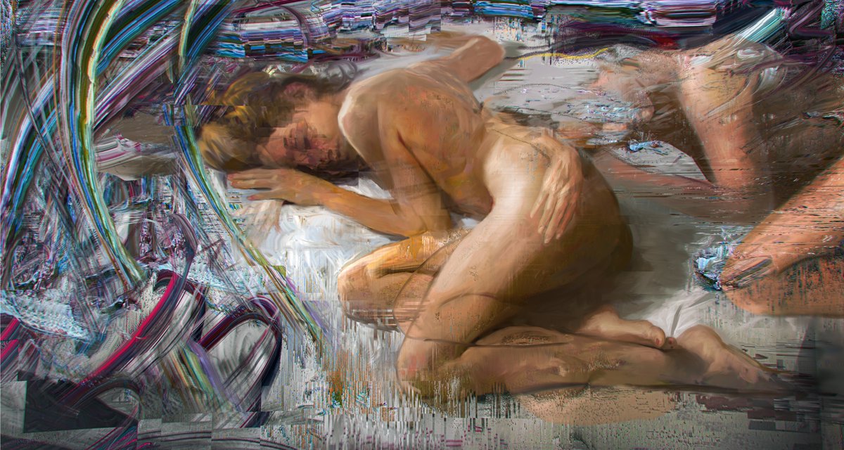 "Noiseuse III", my second artwork on <a href="/SuperRare/">SuperRare</a> is now available with a reserve of 1.5 $ETH 
All future works in this series exploring the nude will be under my custom SR contract "Beautiful Troublemakers"
Rewteets are much appreciated!
💎🙏💎
superrare.com/0x3aa7f7ce691e…