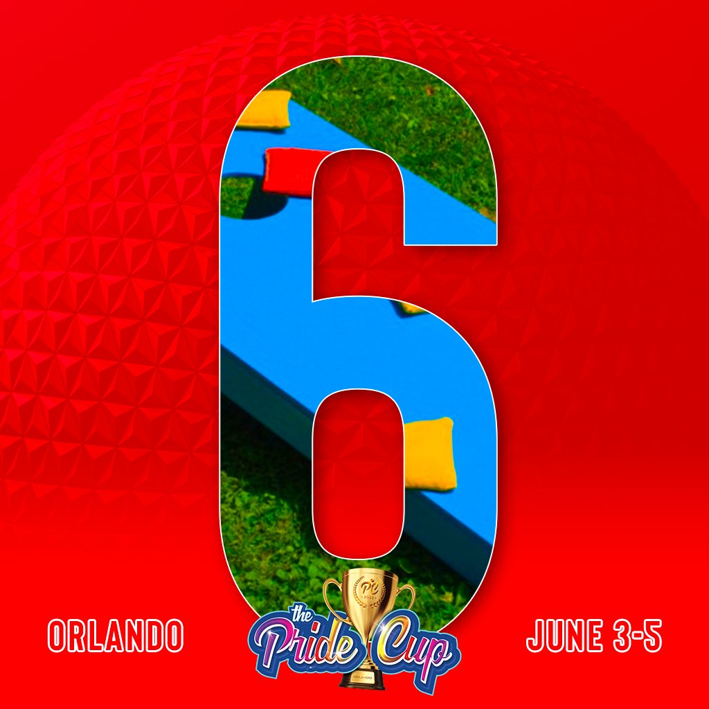 Counting the days — just 6 away from the start of the inaugural 2022 Pride Cup! ⁠
⁠
One can easily spend days or even weeks here in Orlando and not see it all — how long will you be enjoying the City Beautiful for?⁠
⁠
thepridecup.com⁠
⁠
#PlayWithPride