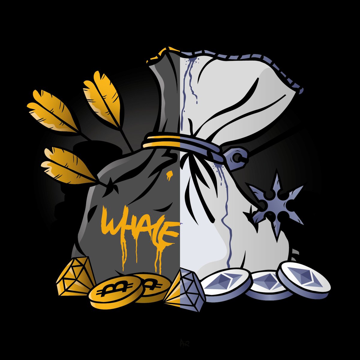 This is for you! #CryptoWhales the perfect present for all big bagholders with #bitcoin or #Ethereum 🤯 Grab youself a #cryptobagnft before the weekend 😁

rarible.com/token/POLYGON-…

#NFT #Cryptocurrency #BitcoinNFT #EthereumNFT #NFTartwork
#Cryptoart #NFTcollections #PolygonNFT