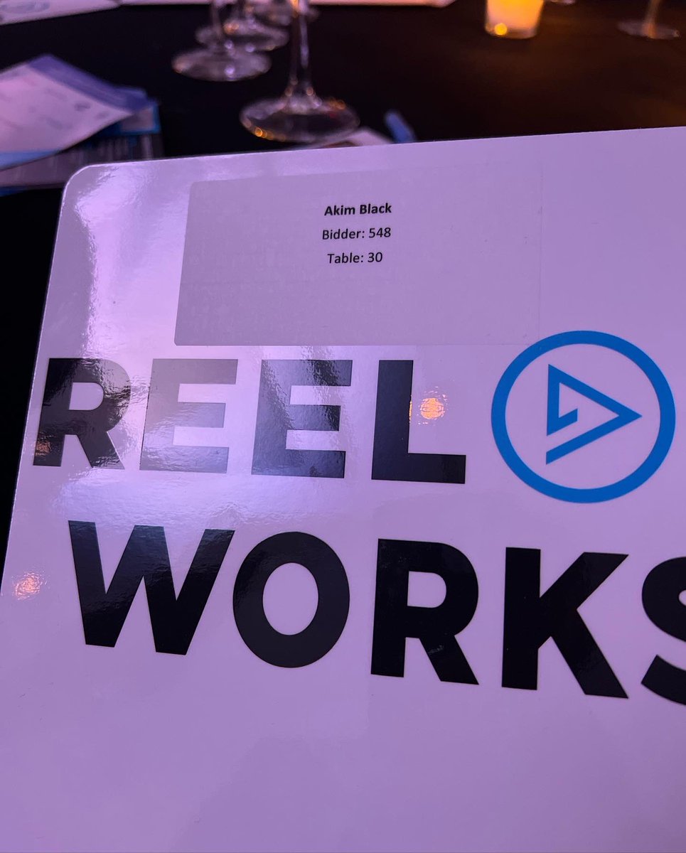 TheFirstAkim's tweet photo. #aboutlastnight had a great time at the @reelworks changemakers gala. They raised over $500,000 to support young filmmakers. congrats to the honorees @morereginahall and Macro founder @iamcharlesdking  #reelworksgala #fundraiser #changemakers #tribeca360 #youngfilmmakers #gala https://t.co/mcQ8emKOyX