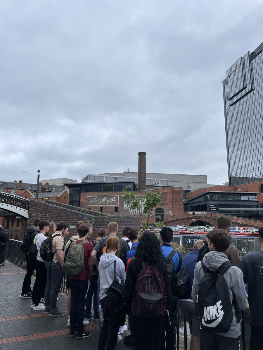 Year 12 went to Birmingham yesterday to undertake Human Geography Fieldwork and the rebranding of the City Centre. A fun trip enjoyed by all!