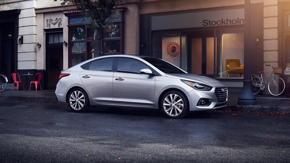 The 2022 #Hyundai #Accent is the stylish four-door that gives you technology, safety, and value in spades. bit.ly/3M9nPRV