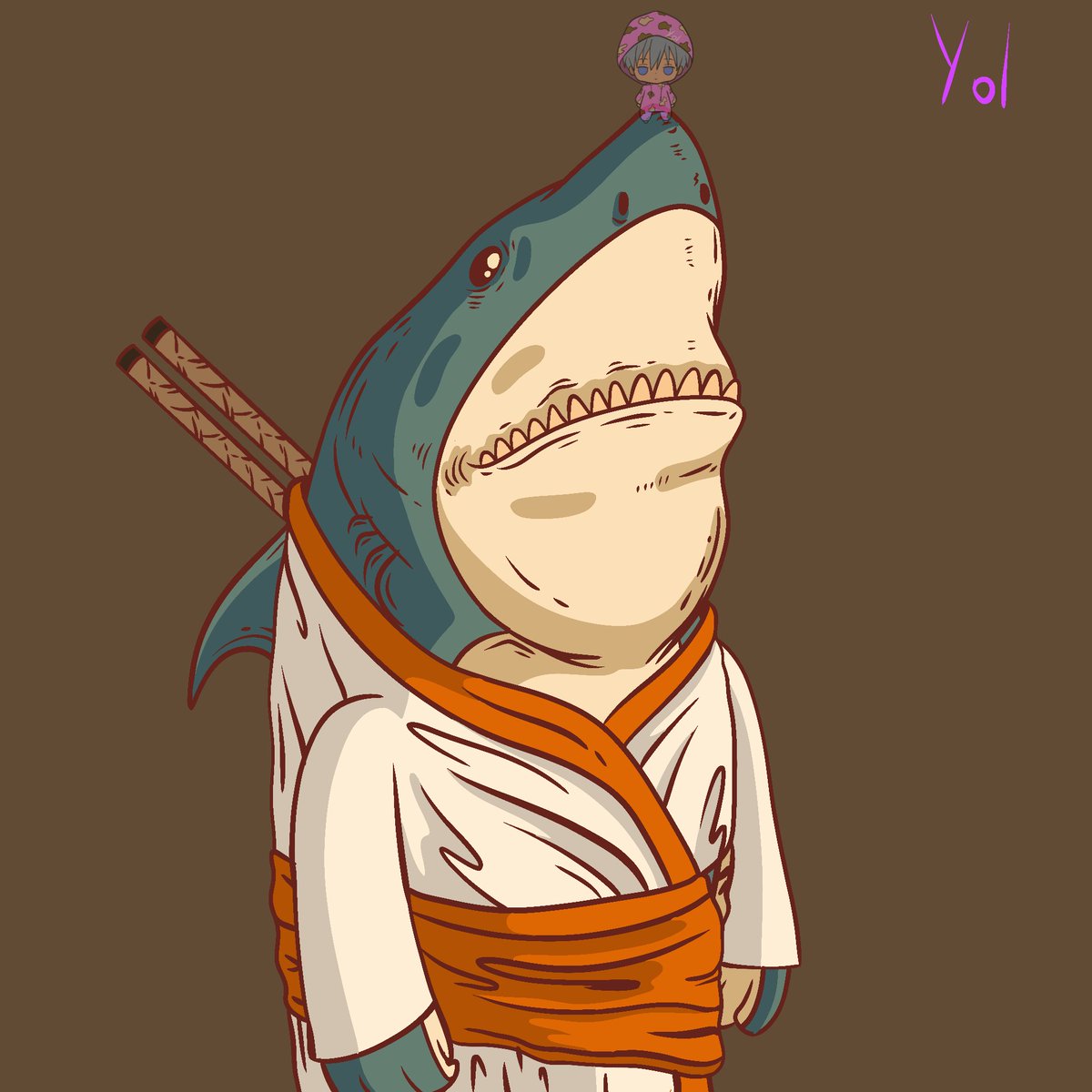 yolwl's tweet photo. 2 part
Hi all, my little collection of sharks) I draw always and everywhere, so you will still see my work. Here I just made them some new looks by adding my character there.
I hope you like it)
@Finnard_NFT @sharkznthehood https://t.co/4LEIjmGvnz