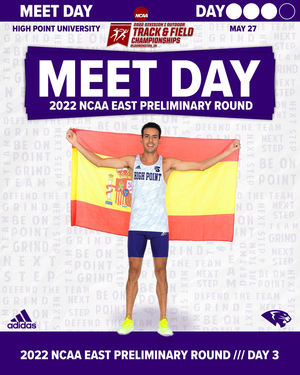 HPUTrack's tweet photo. MEET DAY IN BLOOMINGTON! 

Our guy @hociine98 will be in the 3000M Steeplechase tonight at 5:40 PM. LET'S GO! 

📊https://t.co/0t0SlB9vlq
💻https://t.co/fhraSEl9nw

#DefendTheTeam x #GoHPU https://t.co/AIZ8gSMldY