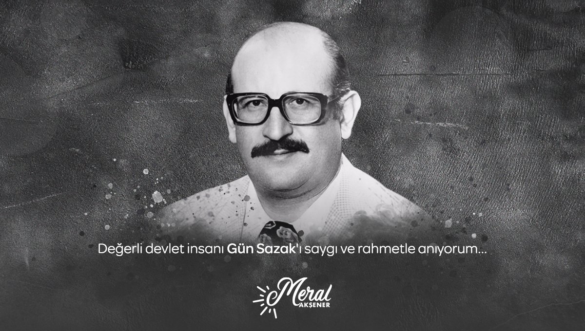 meral_aksener's tweet photo. Hain bir pusuda şehit verdiğimiz, ömrü boyunca sergilediği cesaret ve kararlılıkla Türk siyasetinde örnek bir devlet insanı olan Gün Sazak’ı vefatının yıl dönümünde saygı ve rahmetle anıyorum. https://t.co/BG7vT9Vn0m