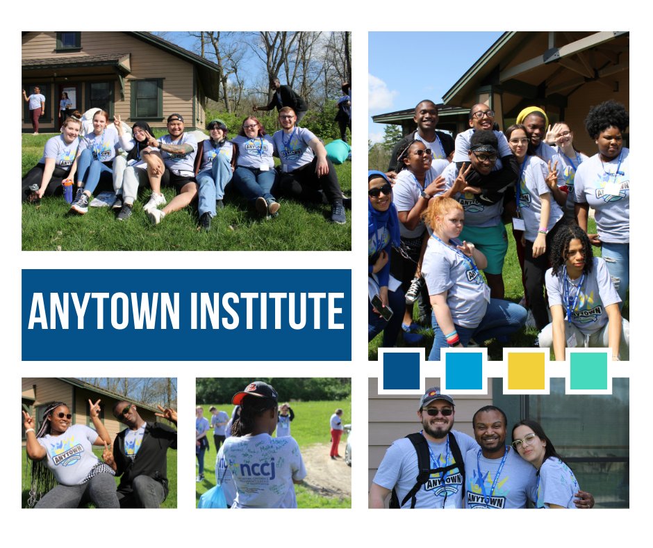 Create life-long memories and join
in on life-changing educational sessions at #Anytown, June 12-17. Anytown is FREE and
open to high school students. Explore issues of DEI while learning
vital leadership and allyship tools.
Apply today at: nccjgreaterdayton.org/anytown